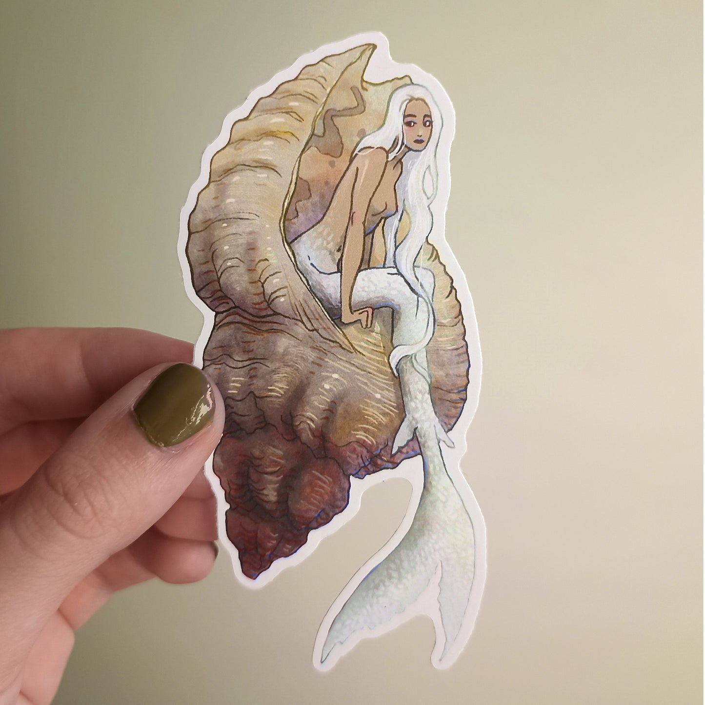 Tiny Mermaid Sticker