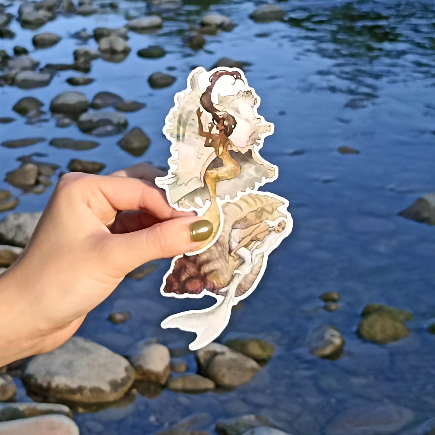 Tiny Mermaid Sticker