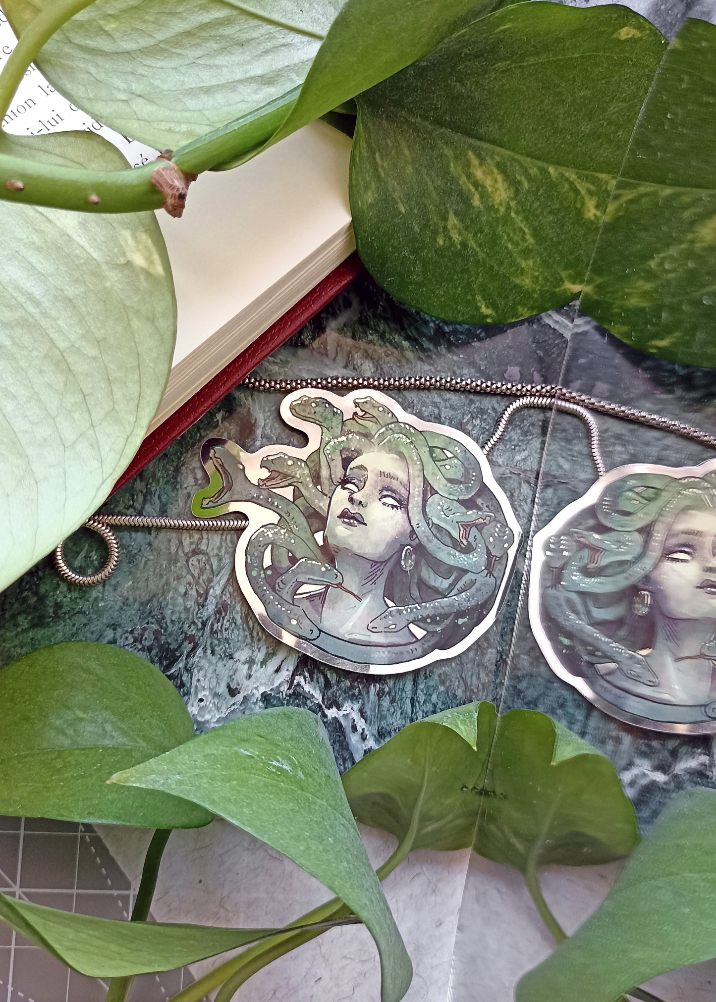 Medusa Mirror Sticker