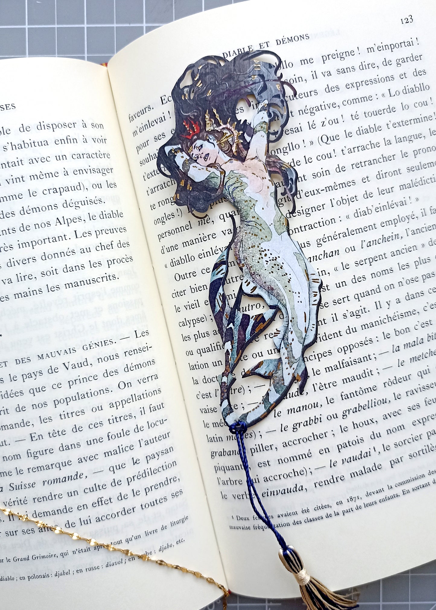Marque page créature