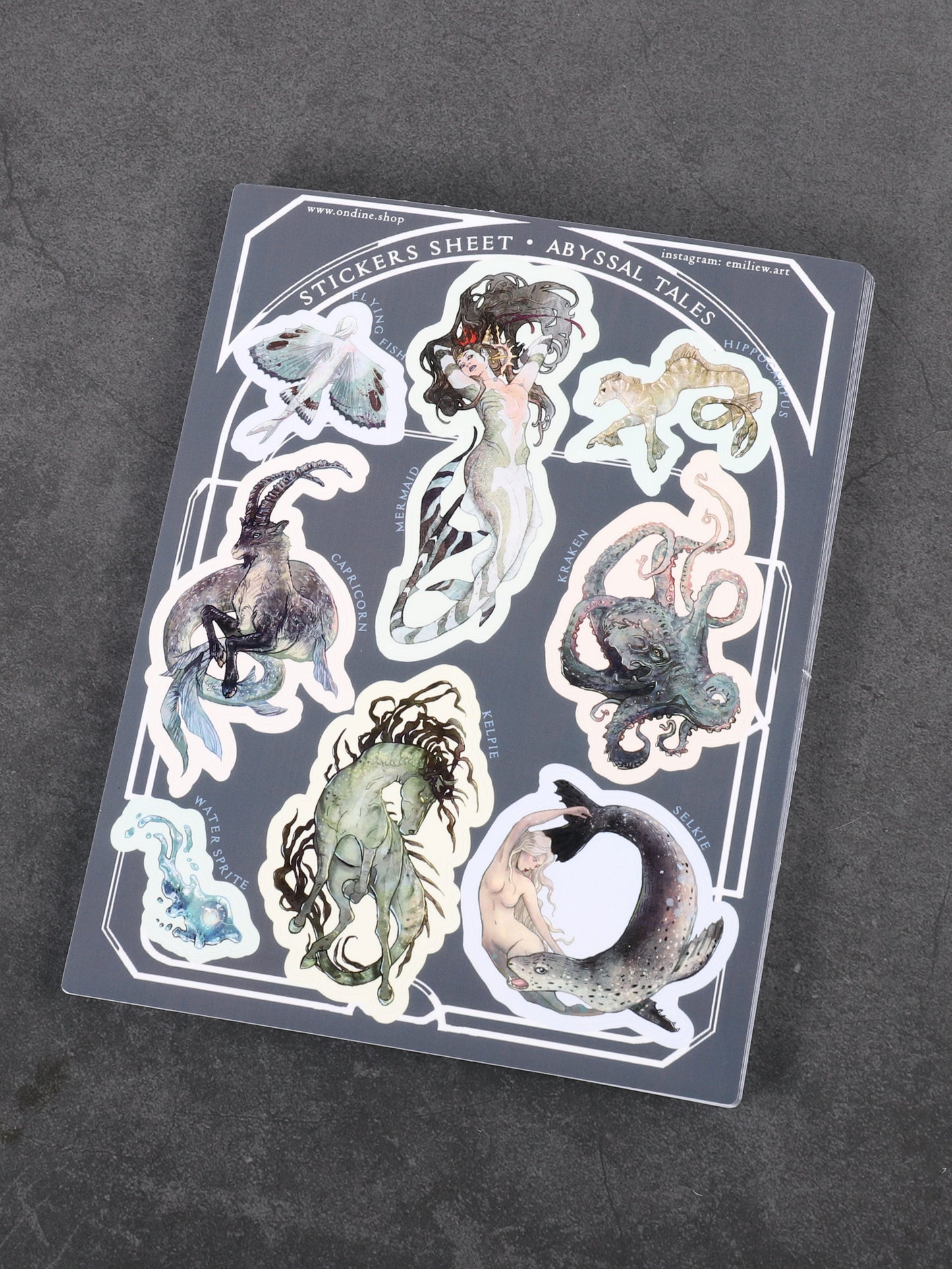 Stickers Sheet Abyssal Tales