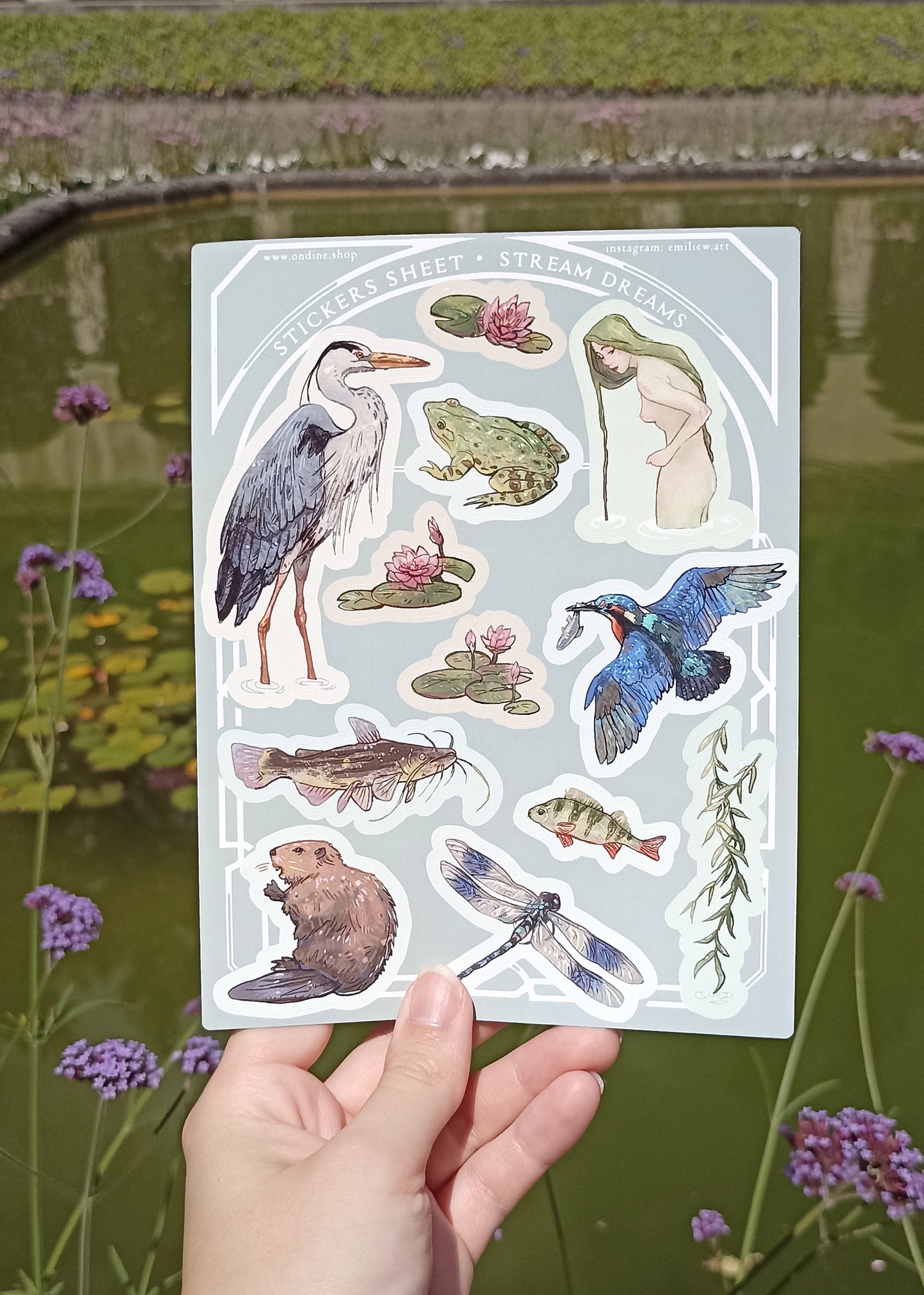 Sticker Sheet Stream Dreams