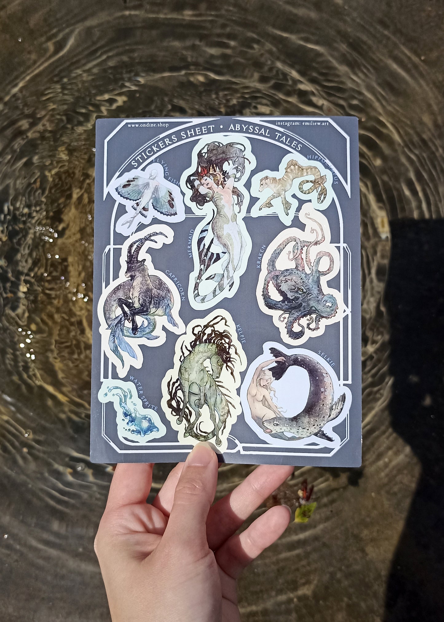 Stickers Sheet Abyssal Tales