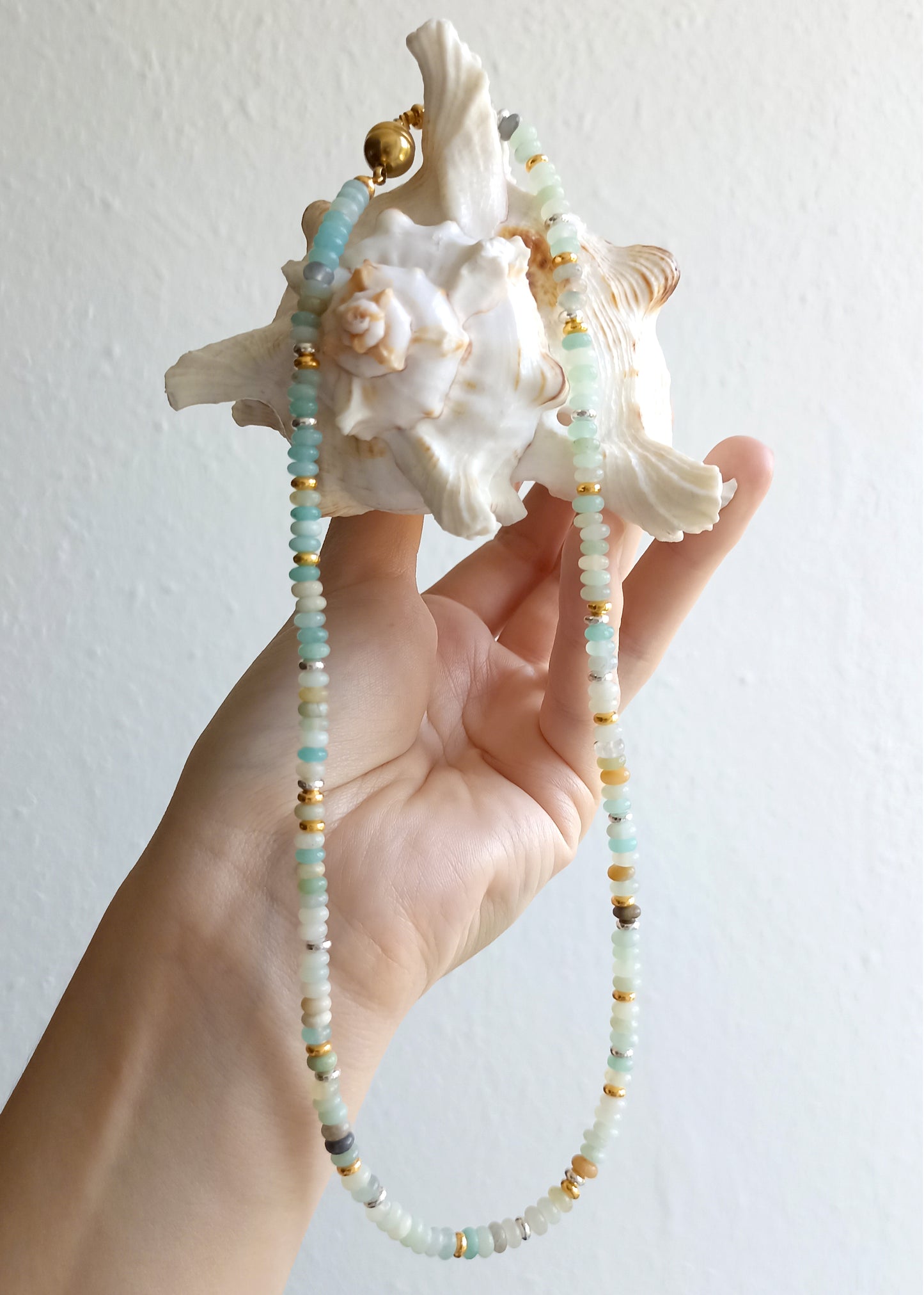 Collier en Amazonite