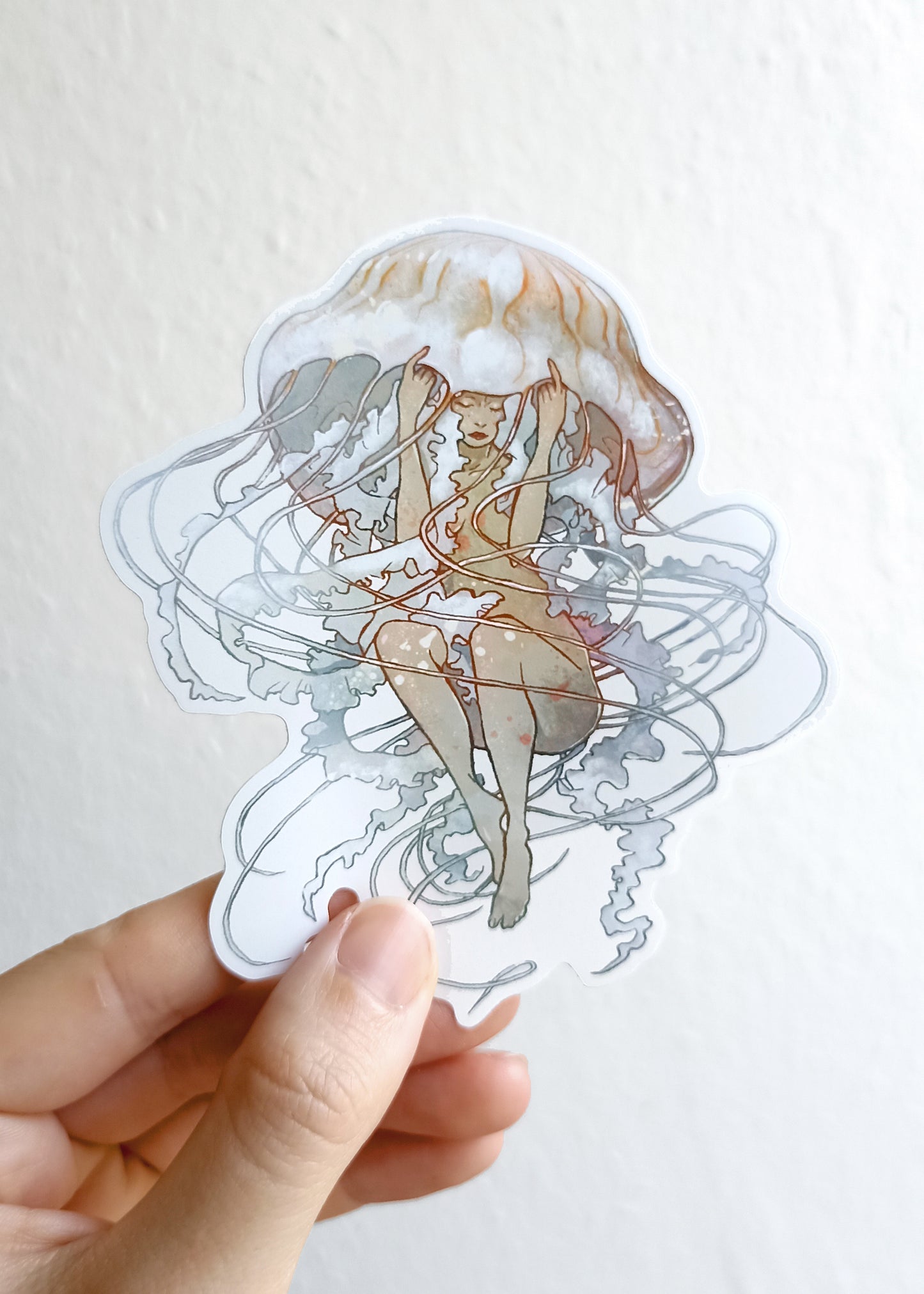 Sticker Miroir Selkie