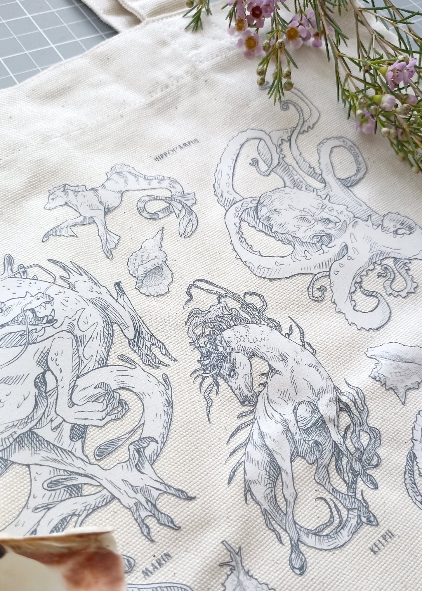 Tote Bag Mythologie Marine