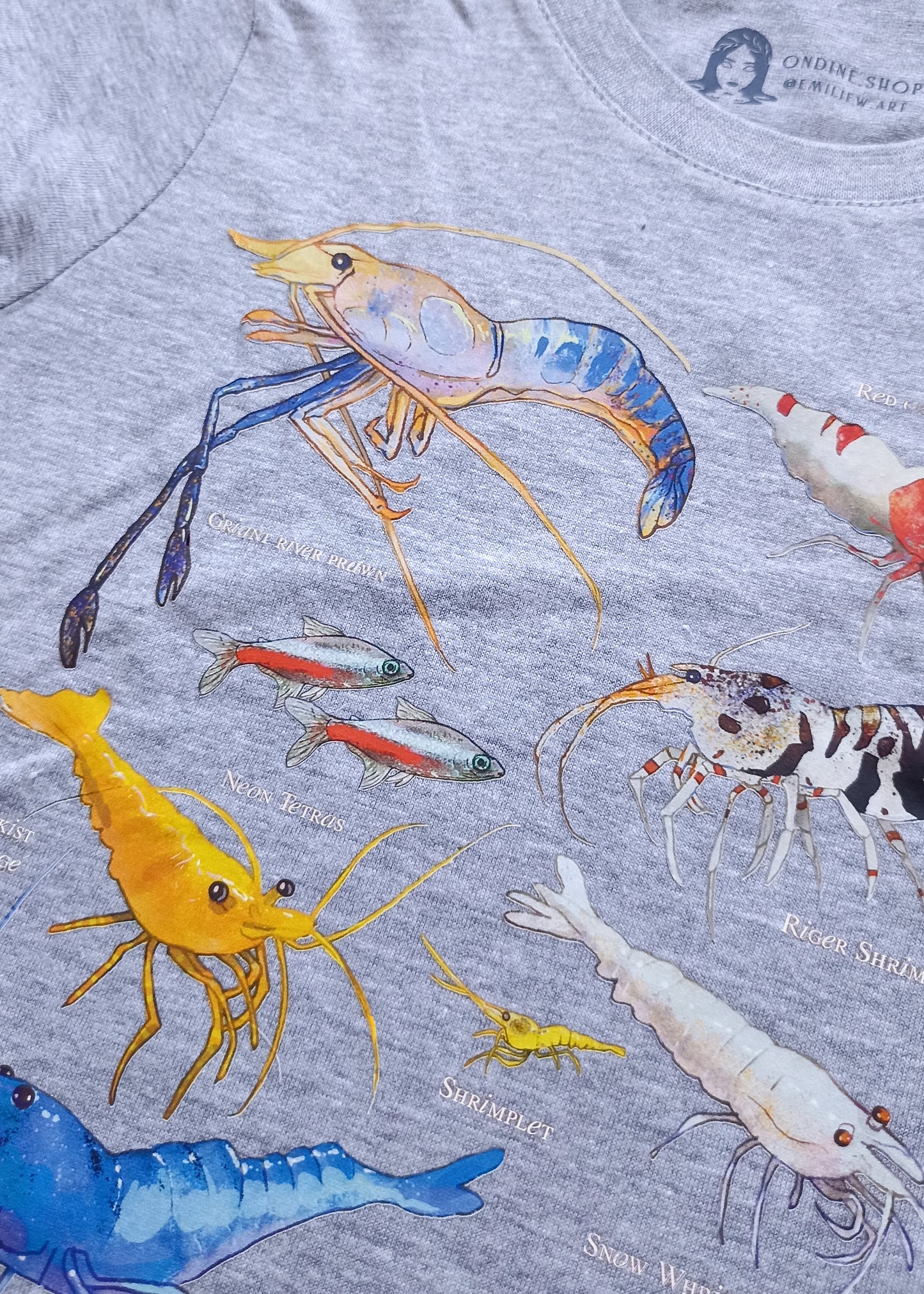 Crevettes d'aquarium - T-Shirt Enfants