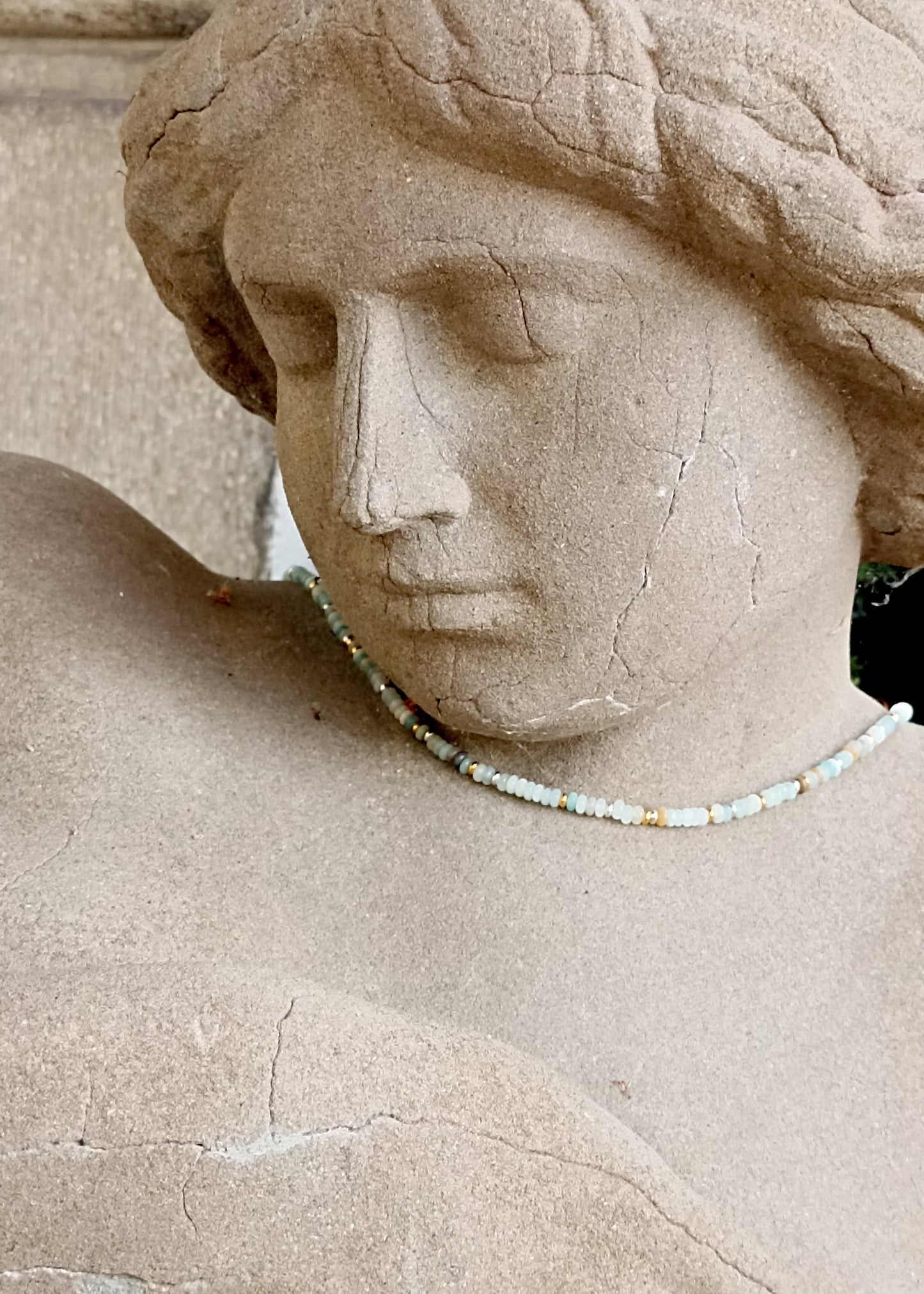 Collier en Amazonite