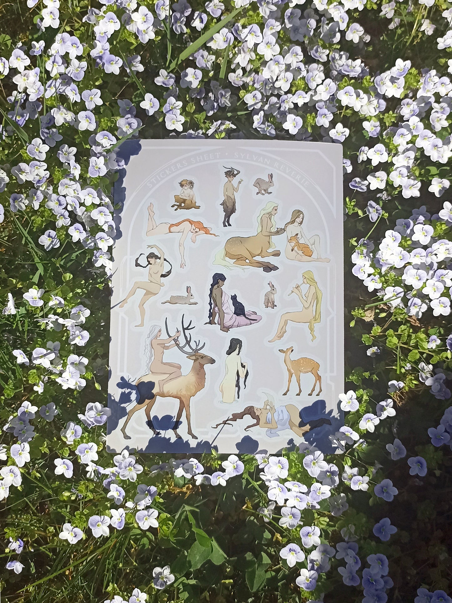Stickers Sheet Sylvan Rêverie