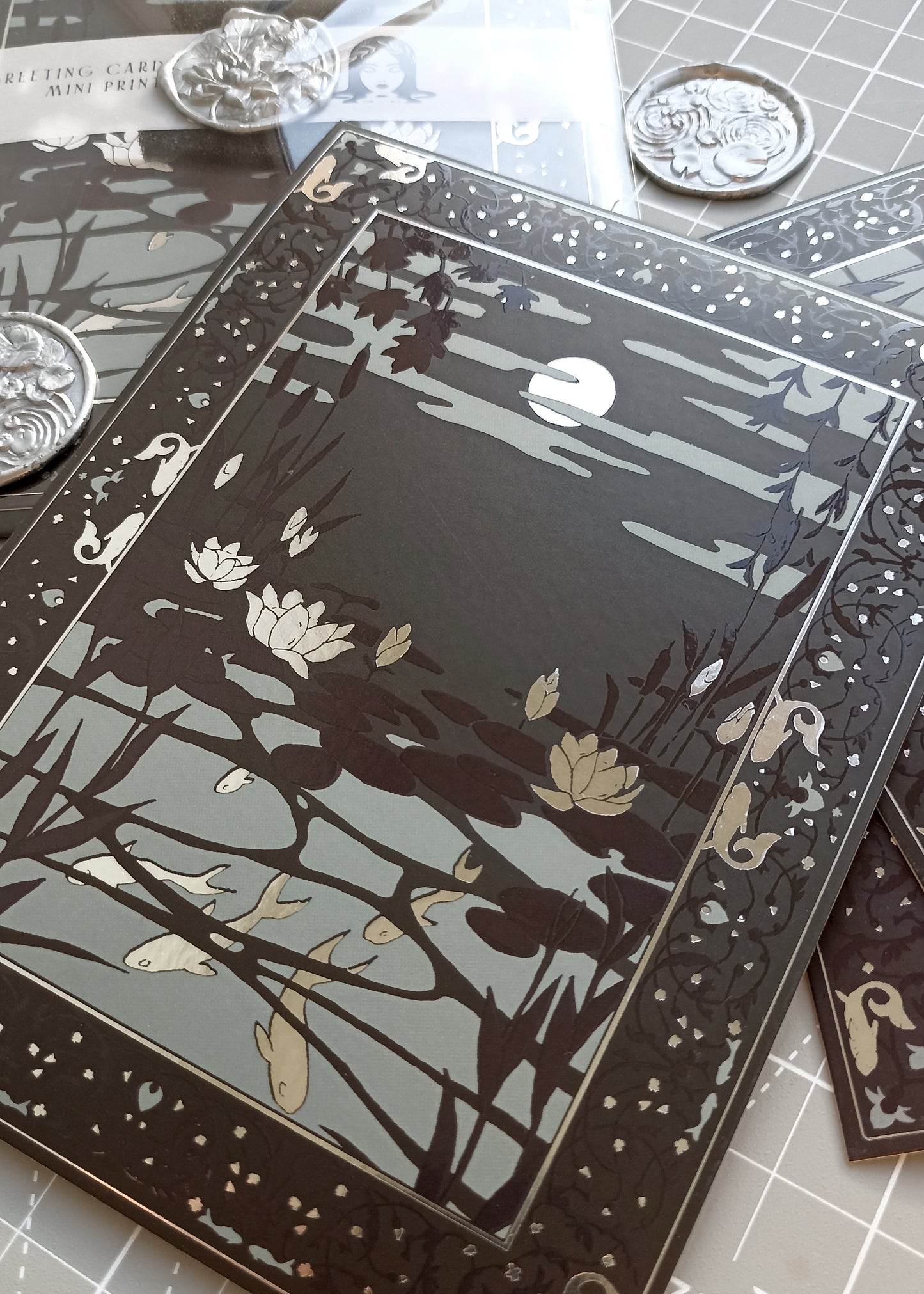 Carte étang d'argent