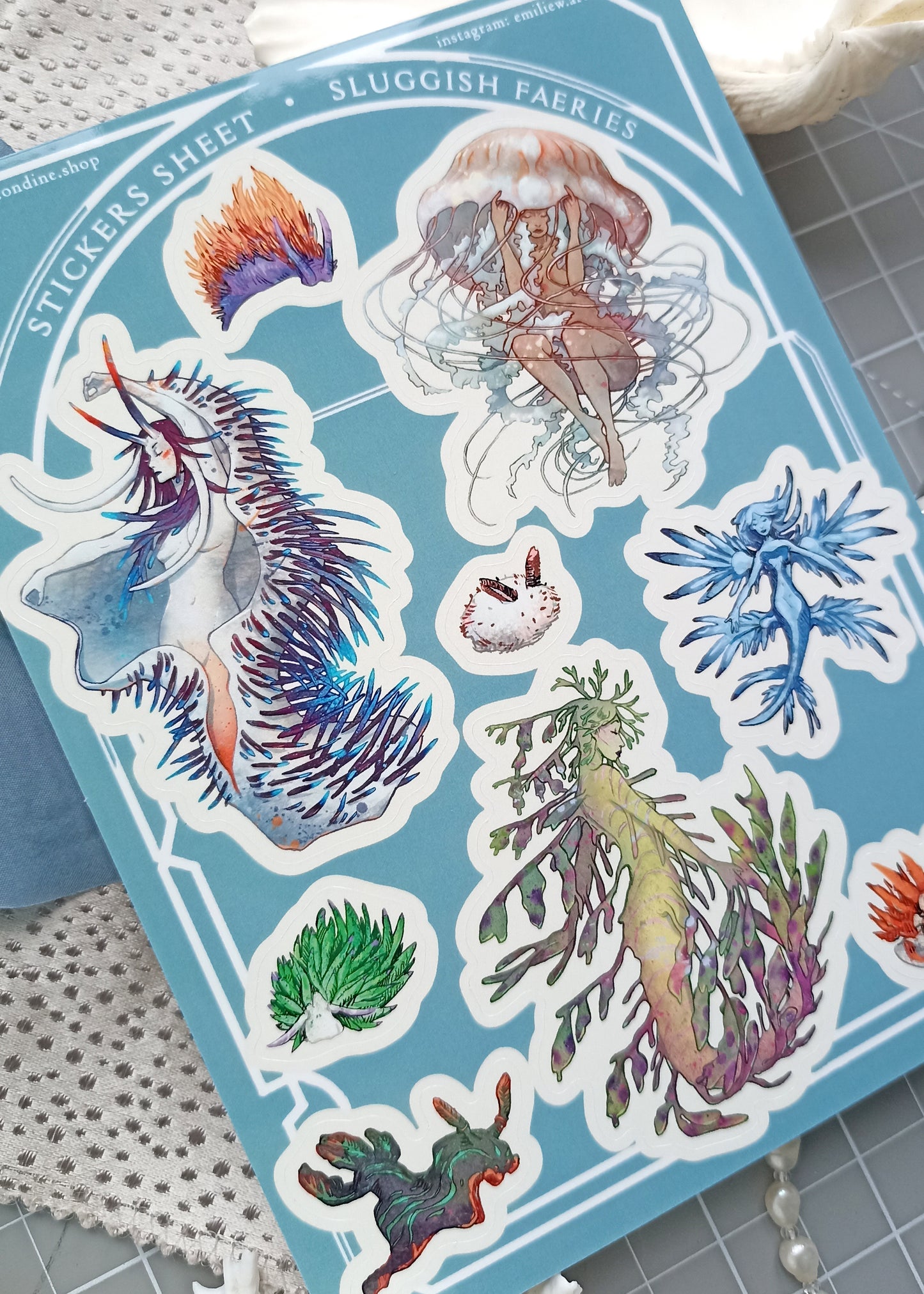 Stickers Sluggish Faeries