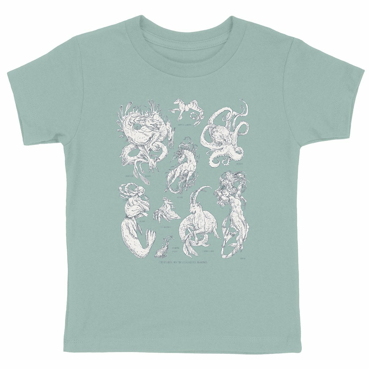 Sweet Shrimps - Kids T-Shirt - face_vert