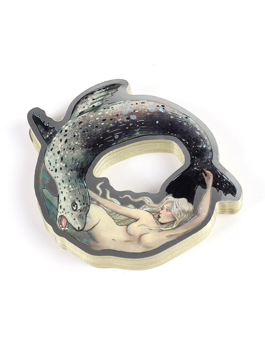 Selkie Mirror Sticker