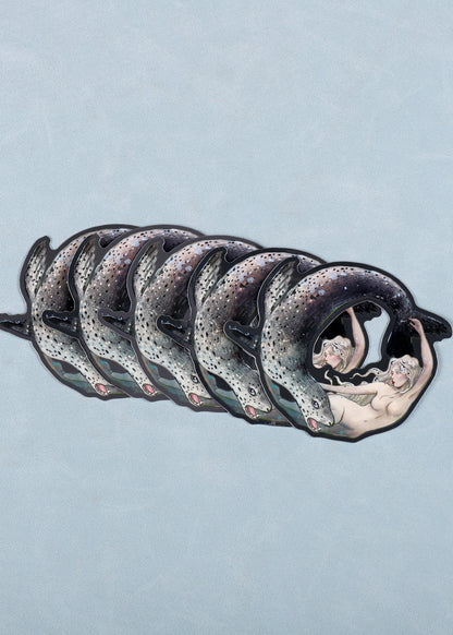 Selkie Mirror Sticker