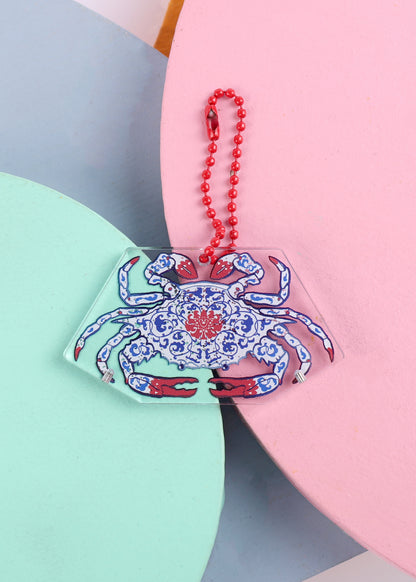 Ceramic Crabs Keychain
