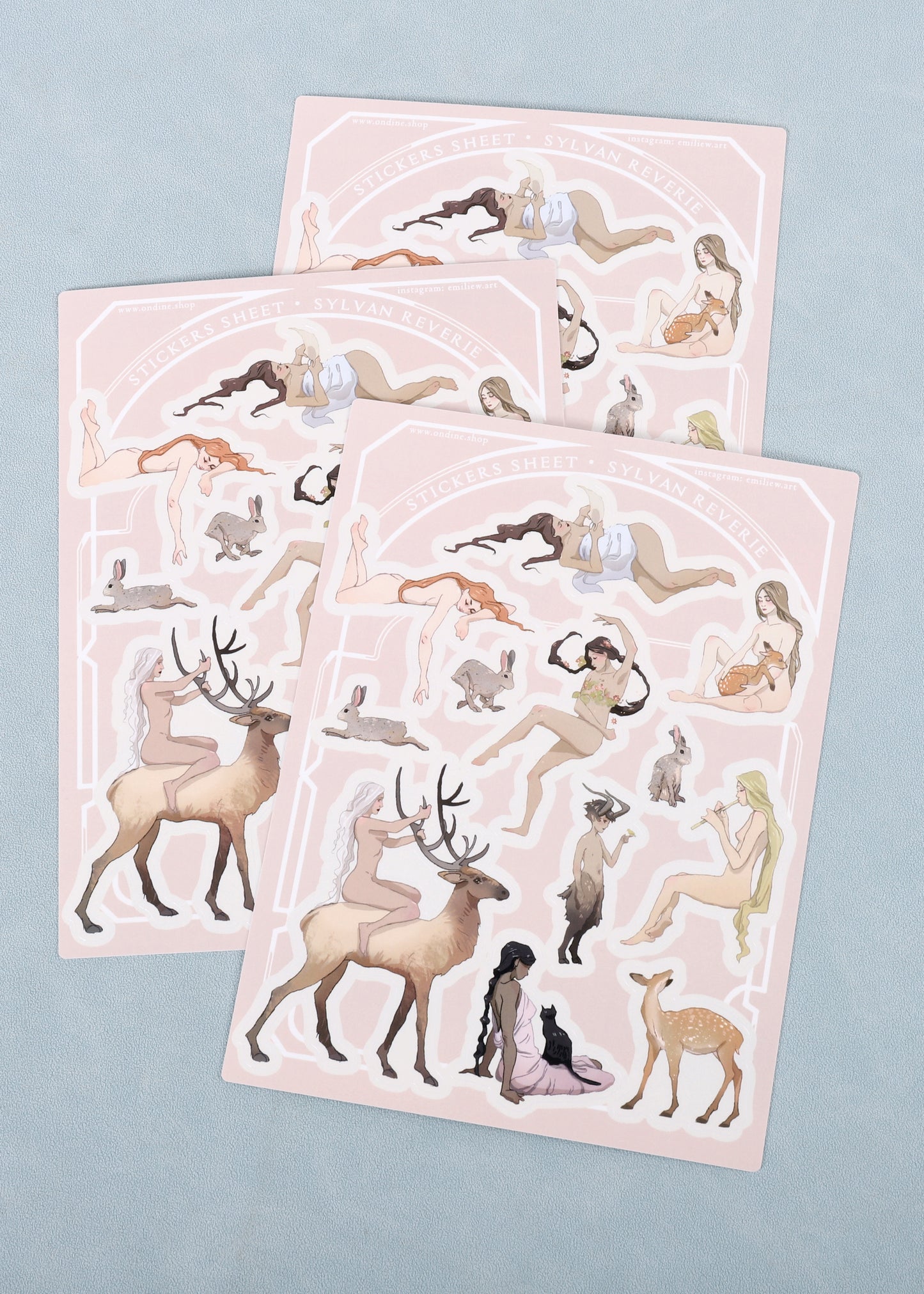 Duo de pages de stickers