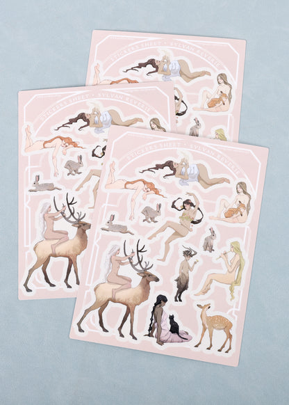 Duo de pages de stickers