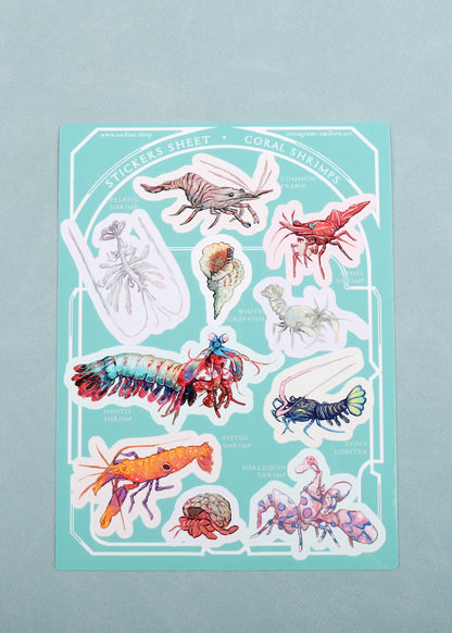 Marine Mania Sticker sheet Set