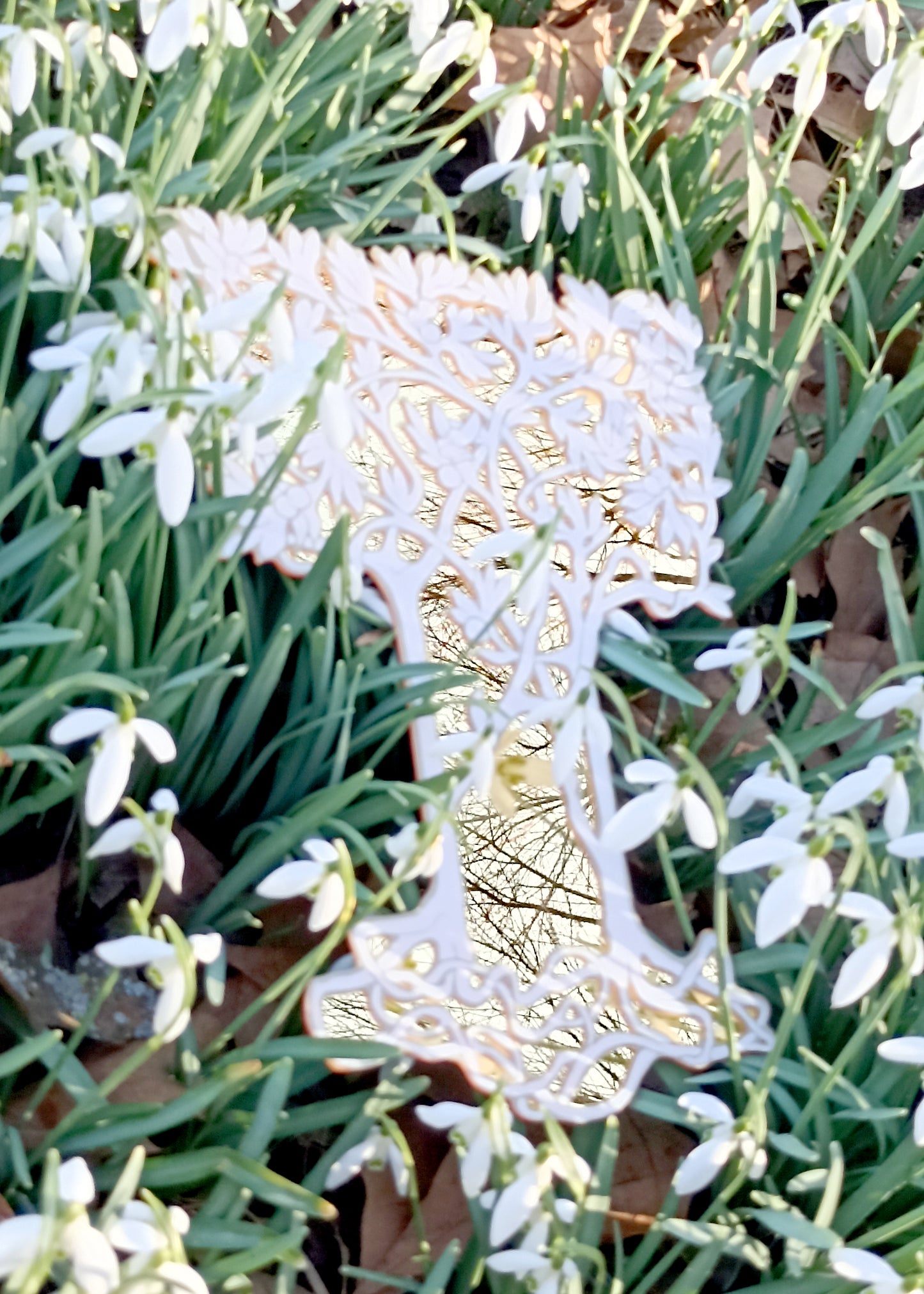 Gold Fairy Tree - Wall Decor