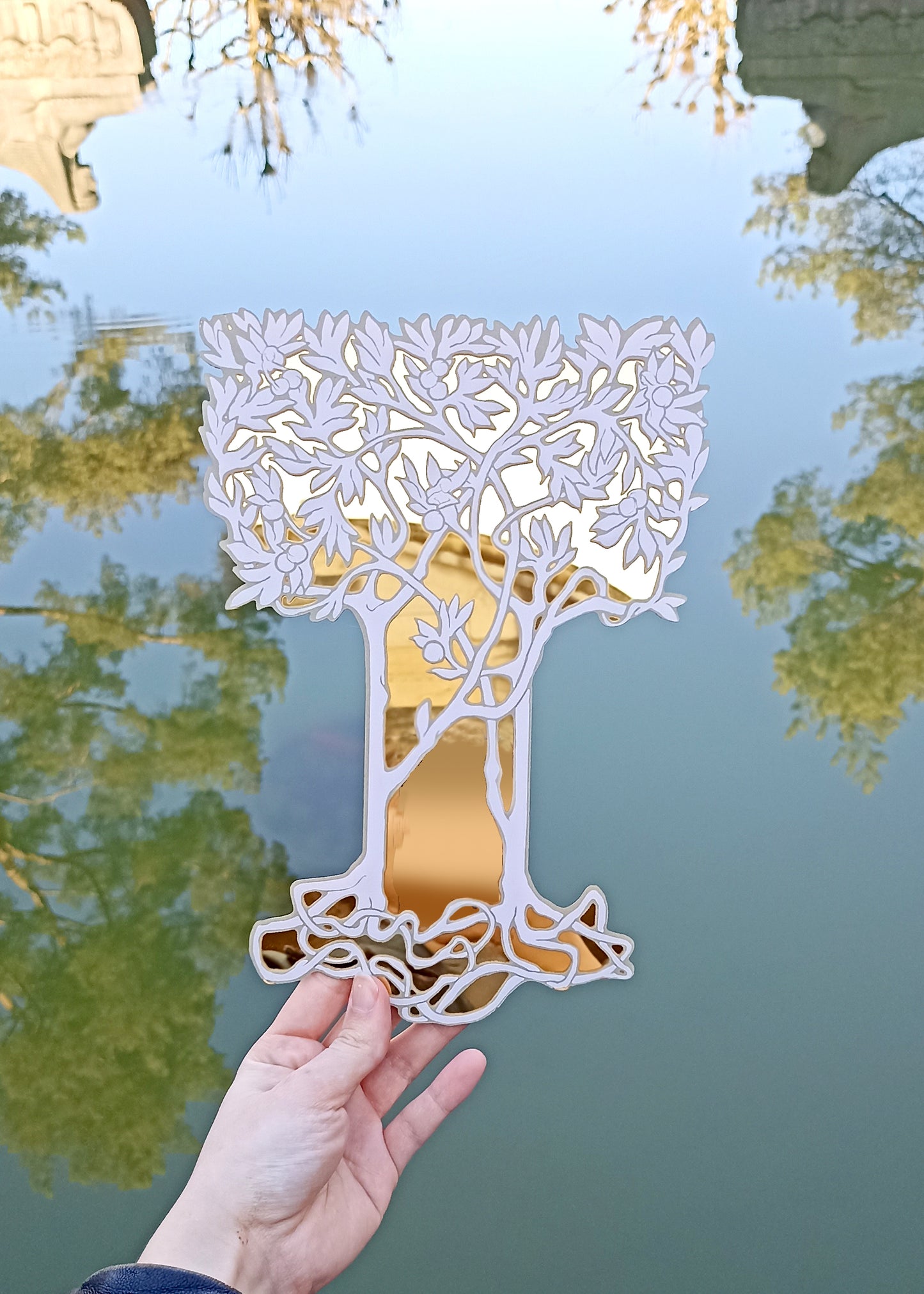 Gold Fairy Tree - Wall Decor