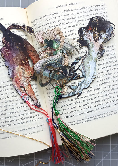 Marque page créature