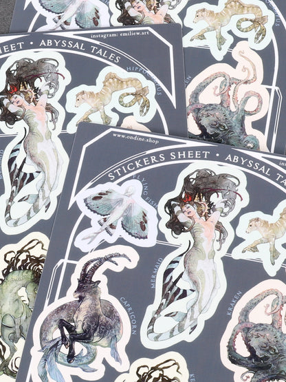 Stickers Sheet Abyssal Tales