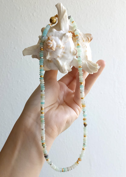 Collier en Amazonite