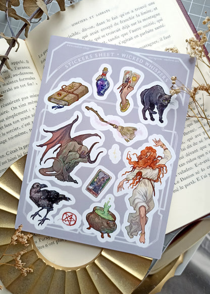 Stickers Sheet Wicked Whispers