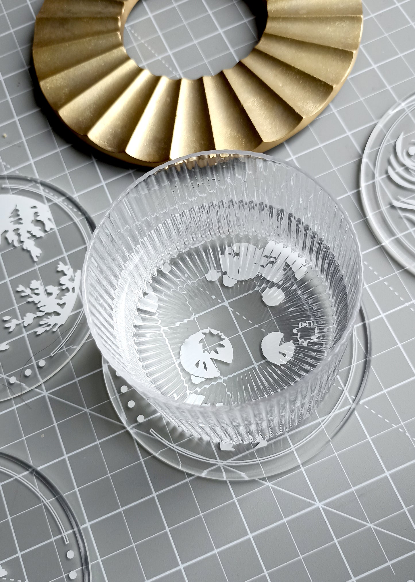 Sous-verres en acrylique Rive