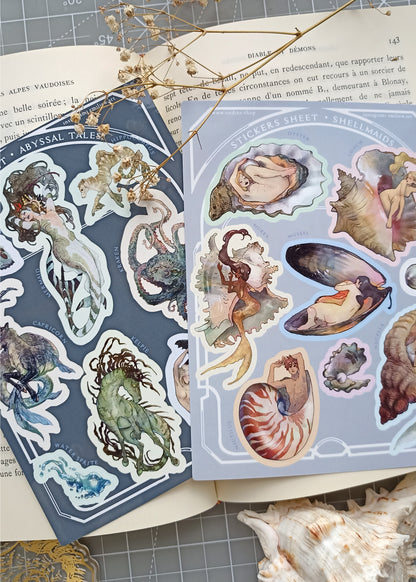 Duo de pages de stickers