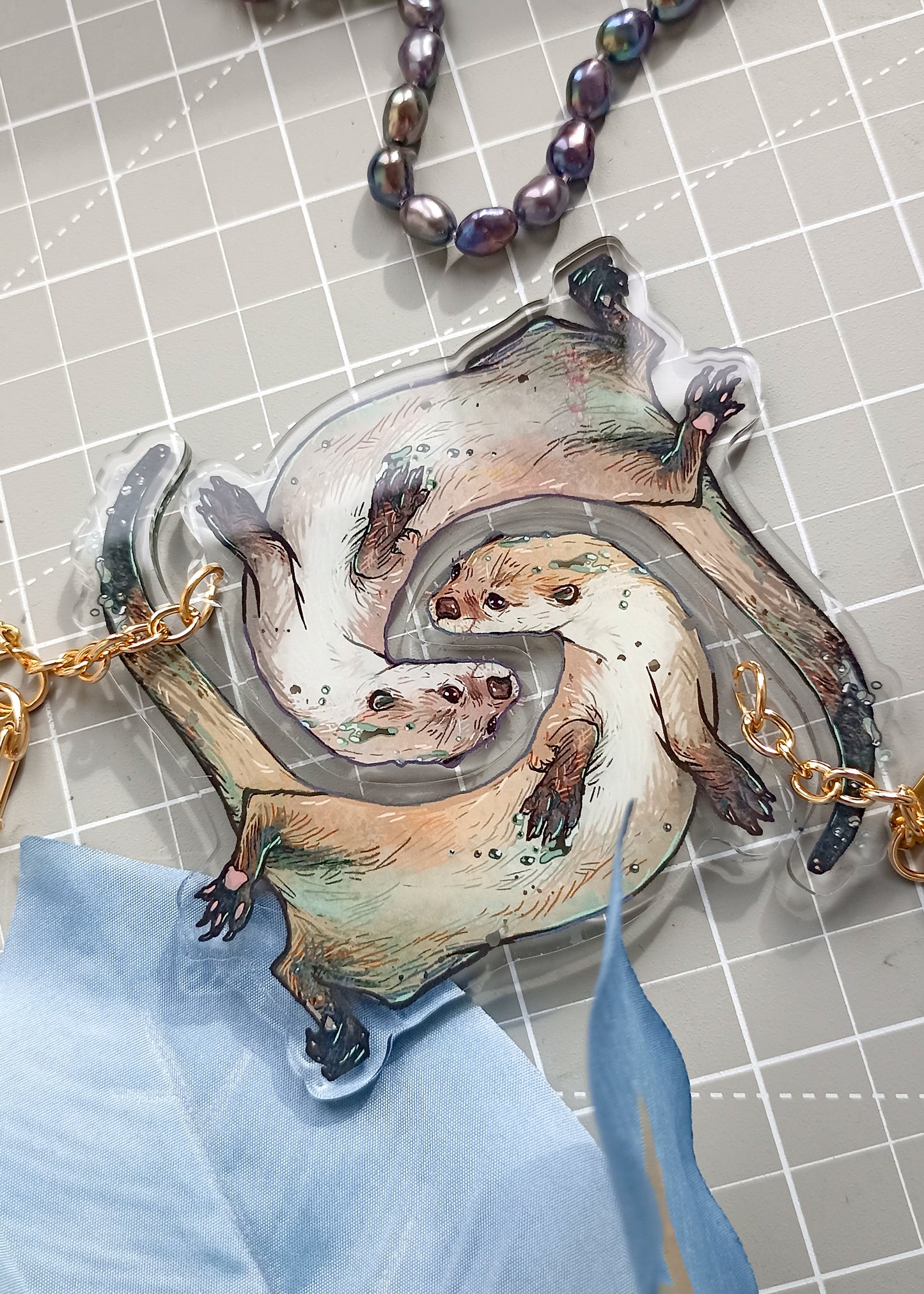 Porte-clef Otter Half