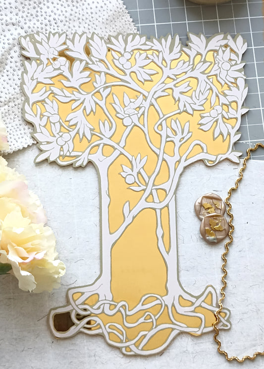 Gold Fairy Tree - Wall Decor