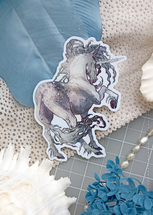 Unicorn Glittery Sticker