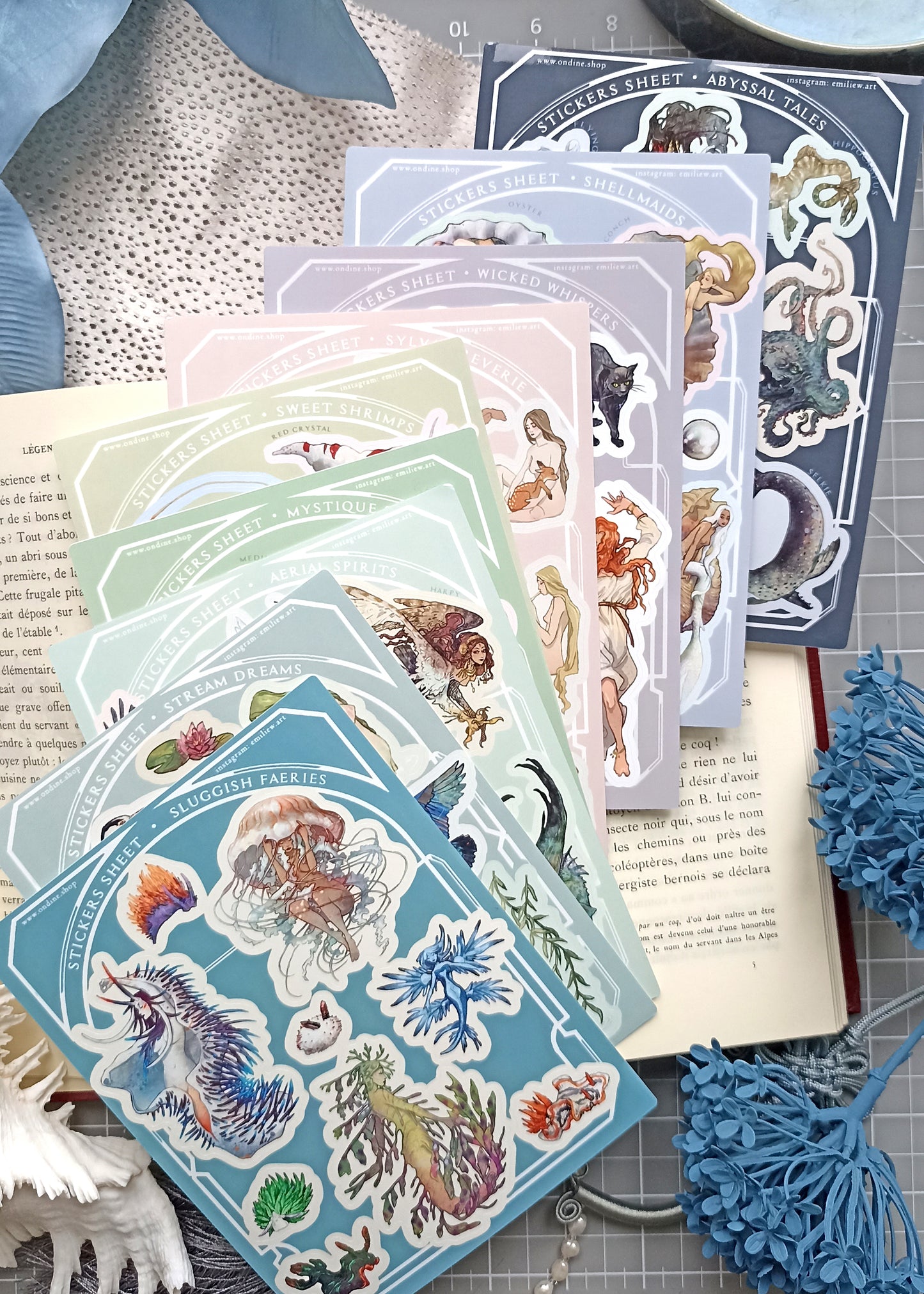 All sticker sheets