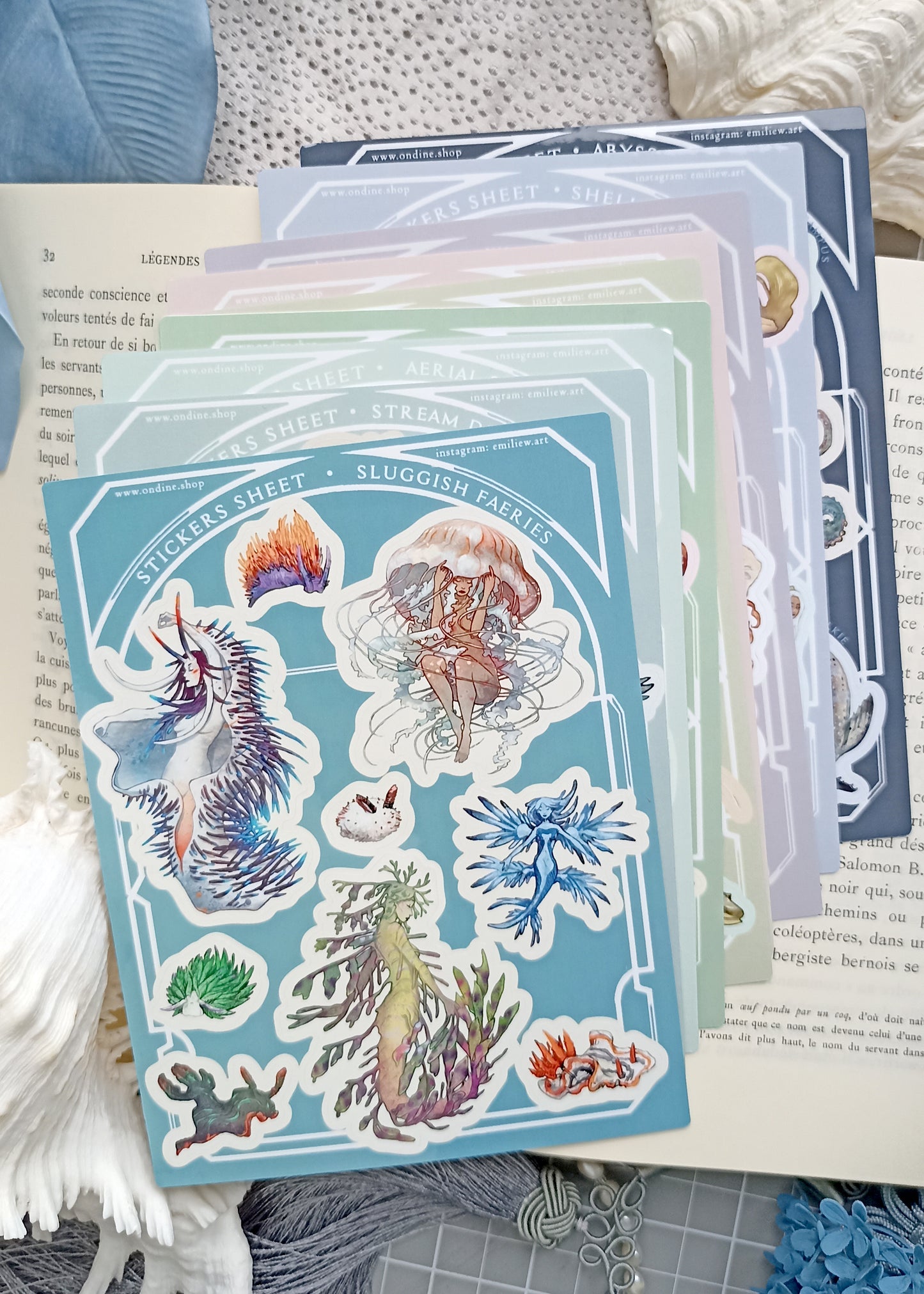All sticker sheets