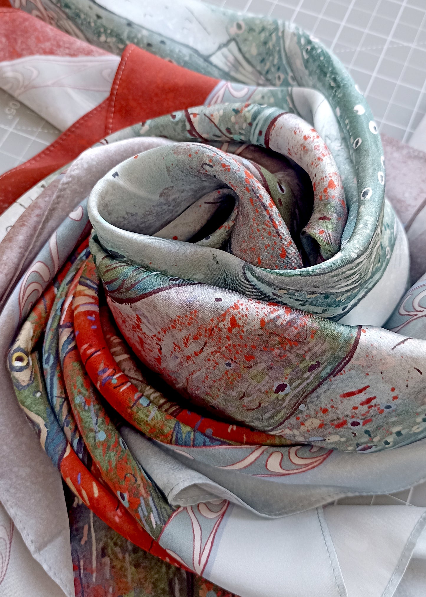 Le Dernier Voyage — Foulard en soie en édition limitée