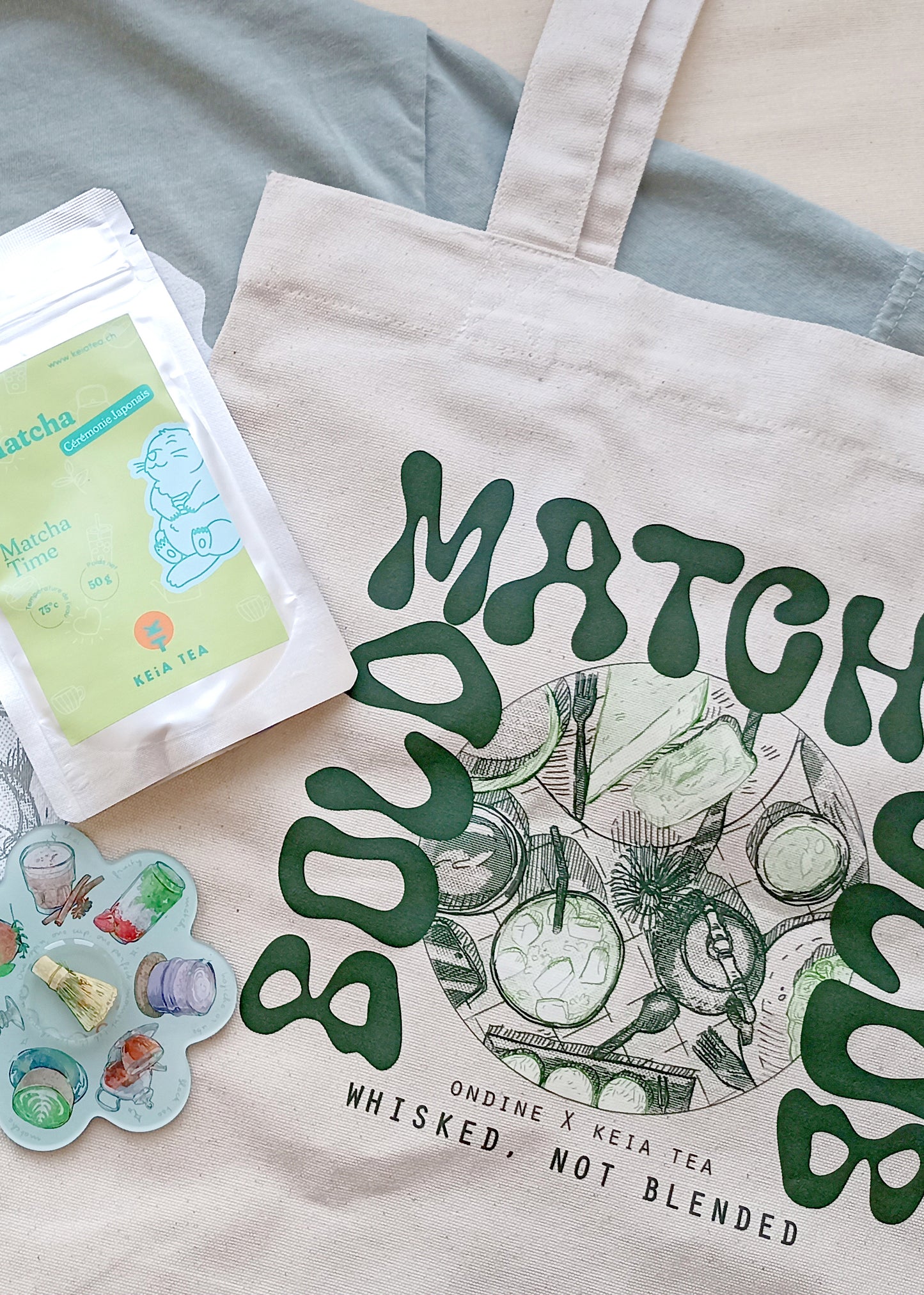 Tote bag Matcha