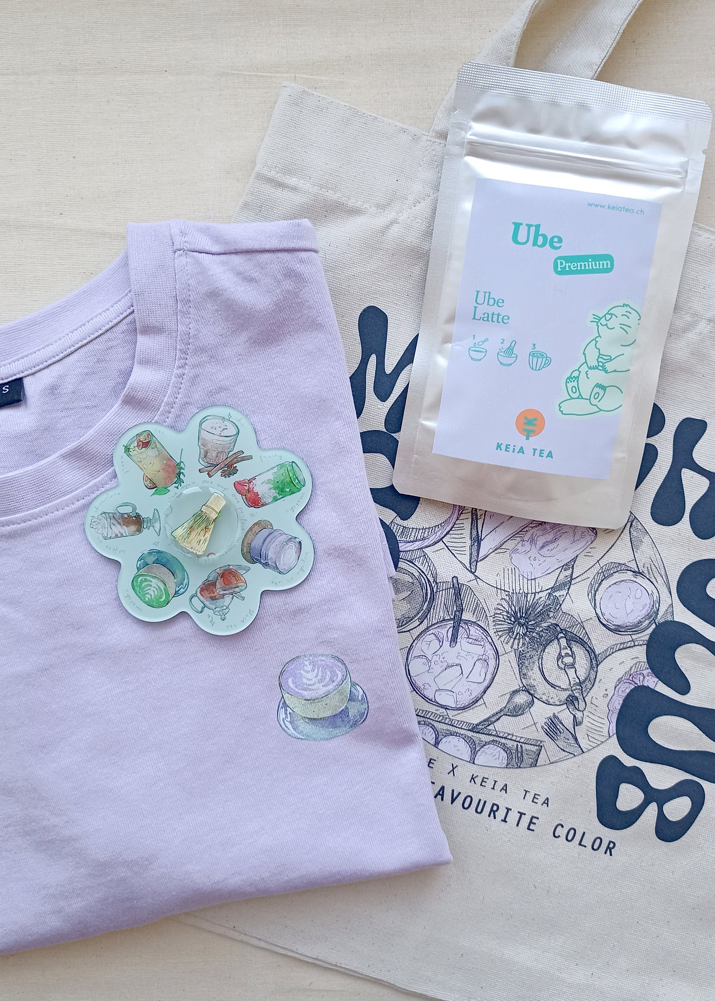 Ube Cotton T-Shirt