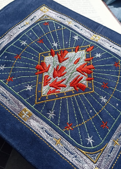 Pochette en velours B5 - Housse pour livres