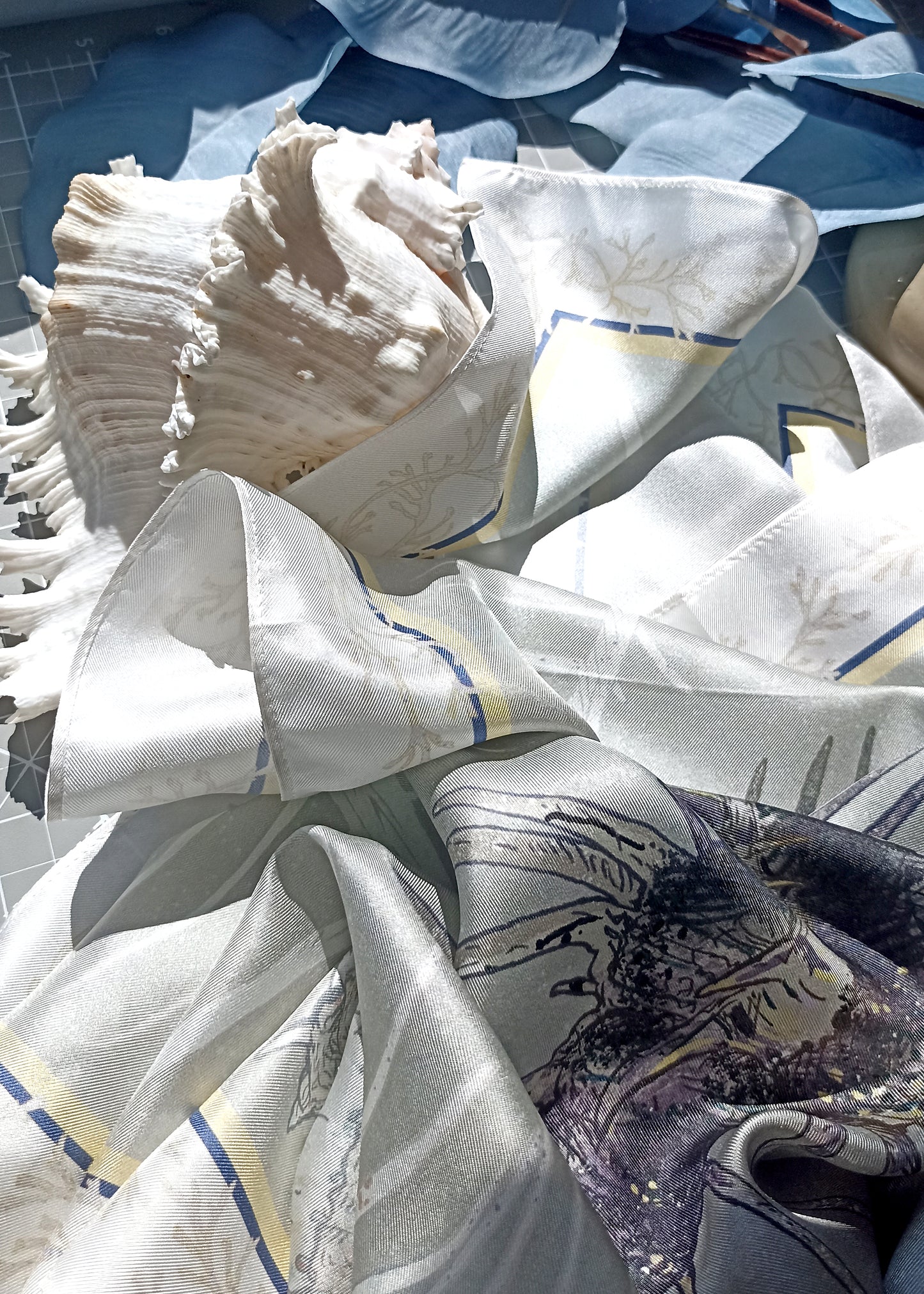 Venus Comb - Limited Edition Silk Scarf