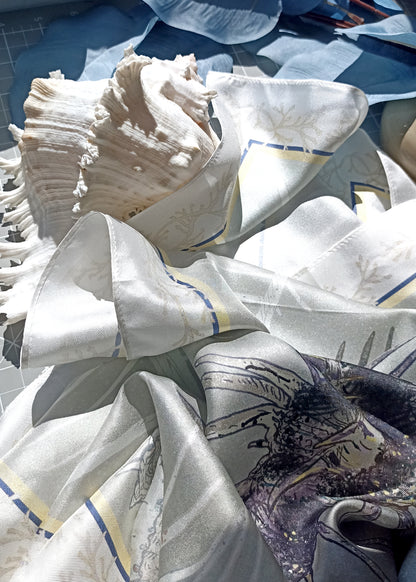 Venus Comb - Limited Edition Silk Scarf