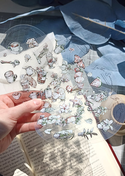Transparent Sticker Sheet Bundle