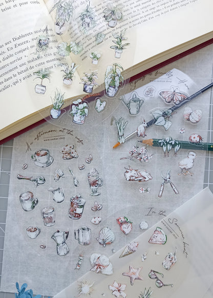 Transparent Sticker Sheet Bundle