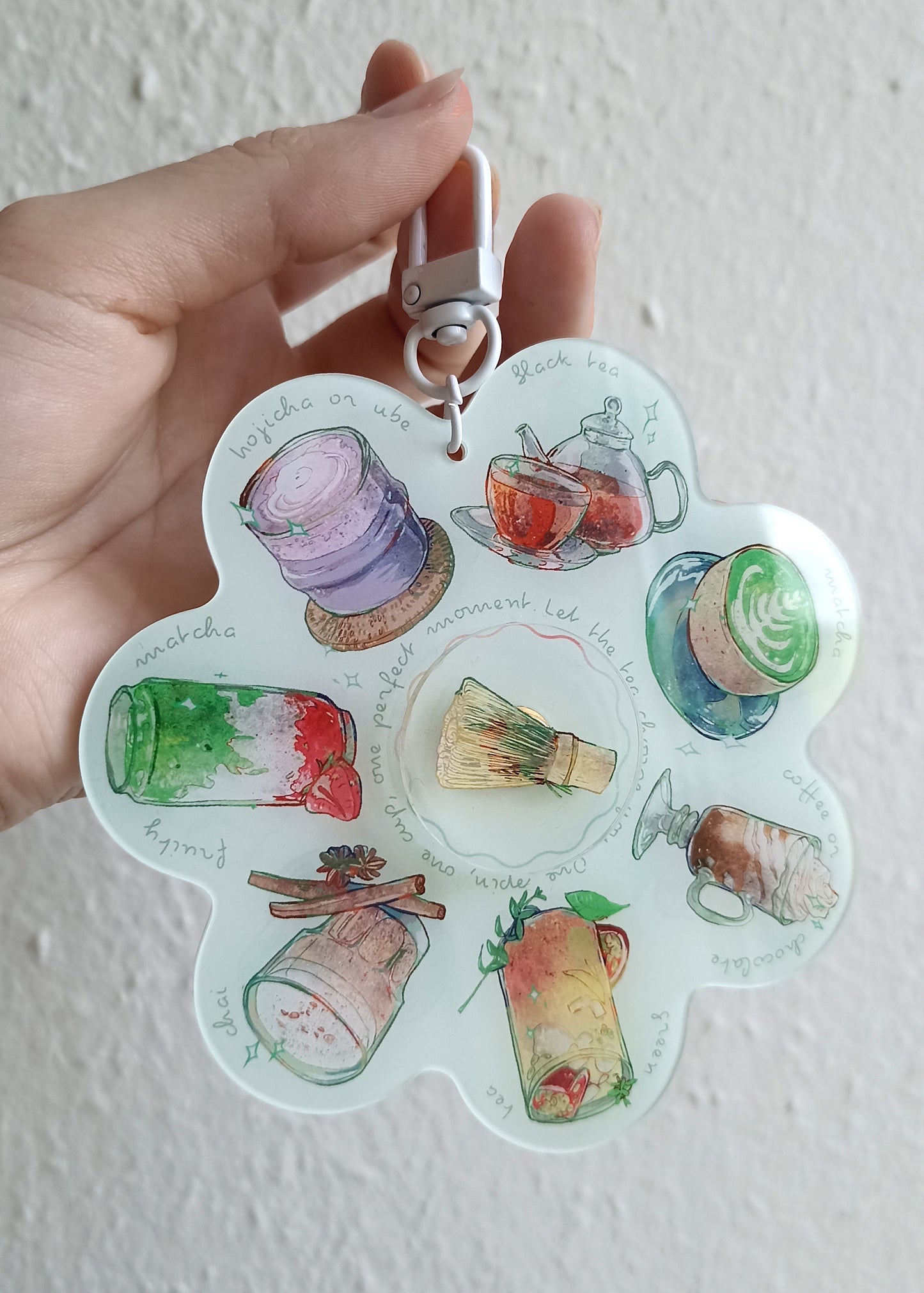 Drinks Keychain Spinner