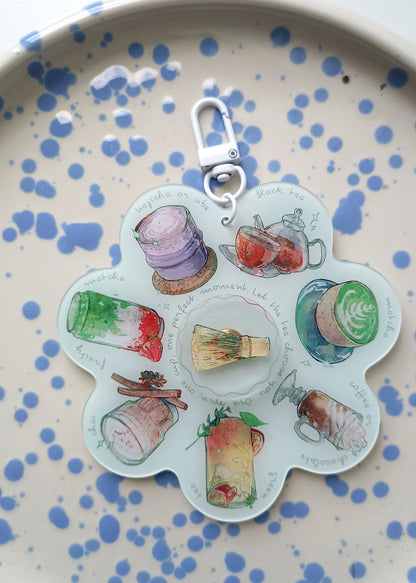 Drinks Keychain Spinner