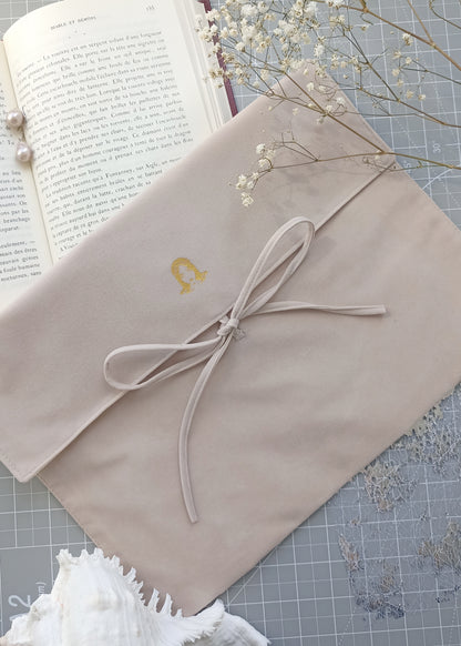 Big Velvet pouch - Pond Book Sleeve