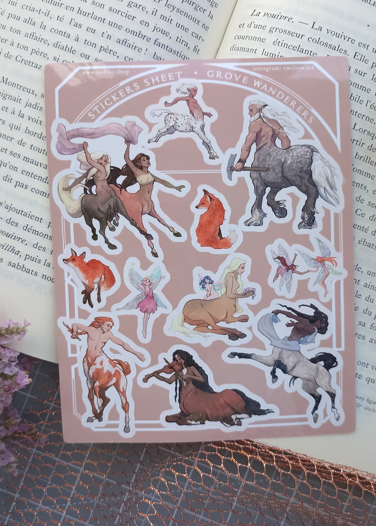 Stickers Sheet Grove Wanderers