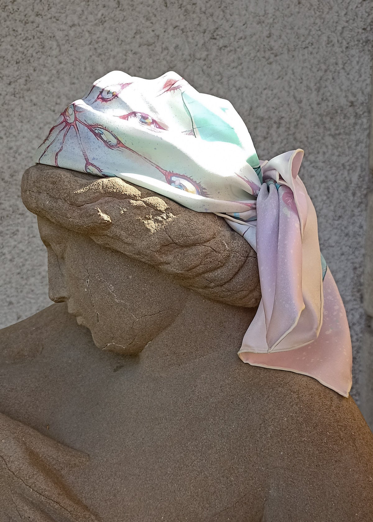 Moth Skin - Mulberry Silk Scarf