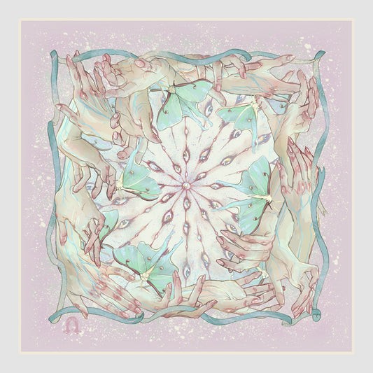 Moth Skin - Mulberry Silk Scarf