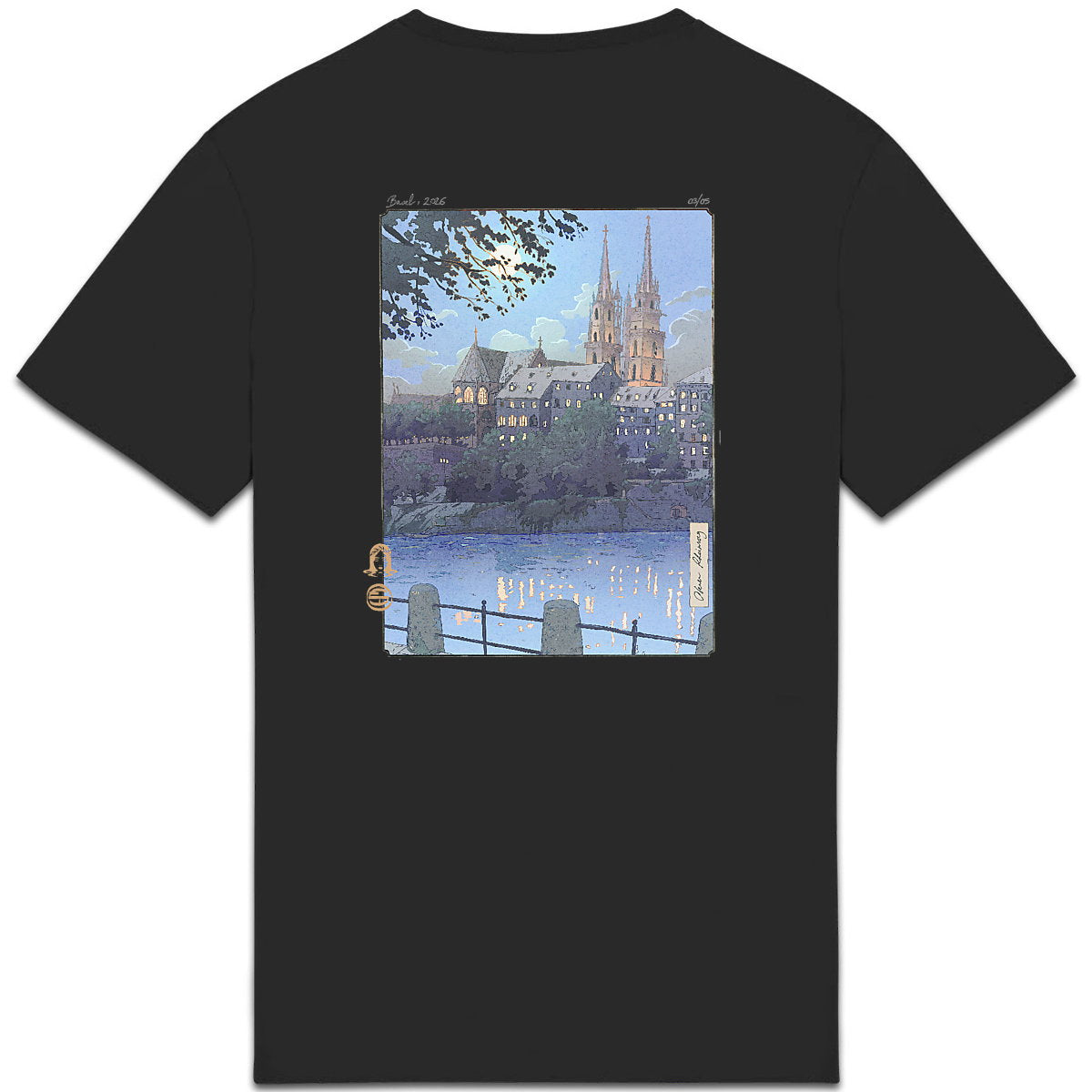 Basel - Thick unisex T-Shirt - dos_0